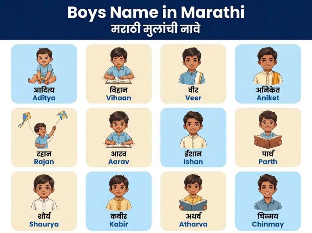 Boy Names in Marathi
