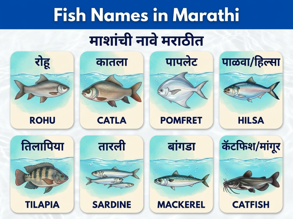 Fish Names in Marathi