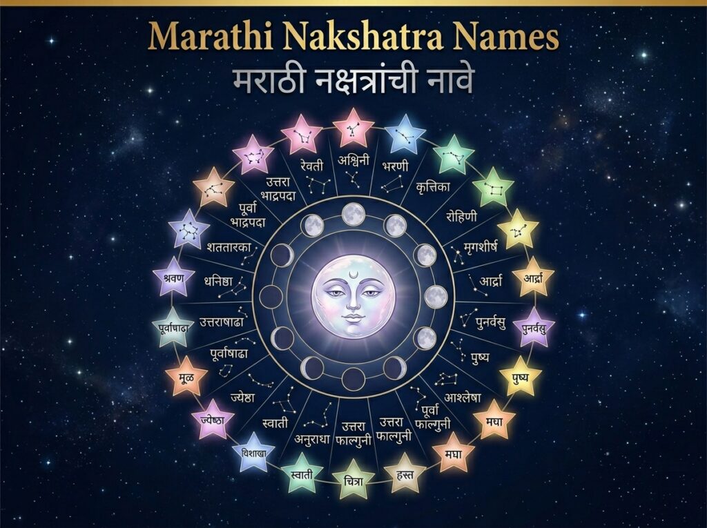 Nakshatra Names in Marathi