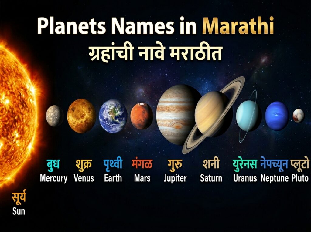 Planets Name in Marathi